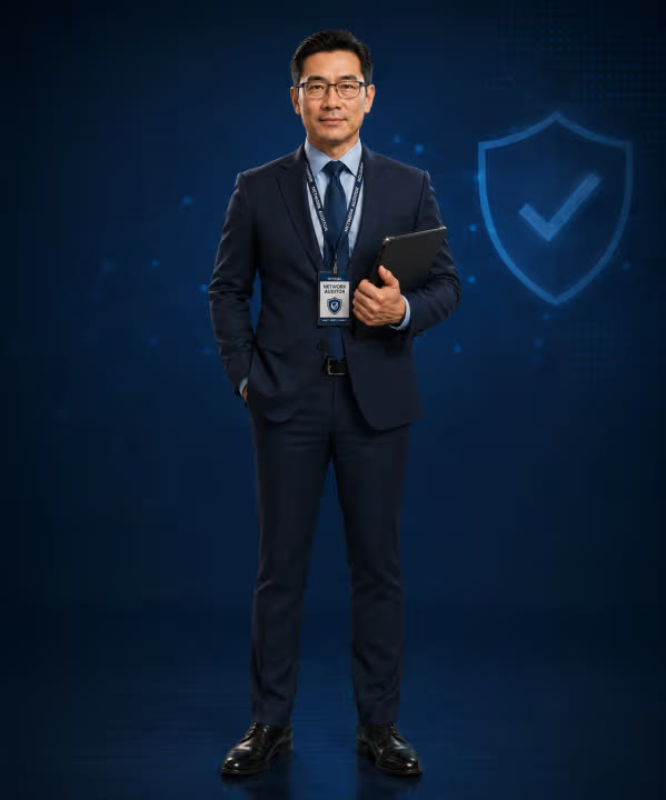 Frank, Network Auditor, cast member of Inside the Network